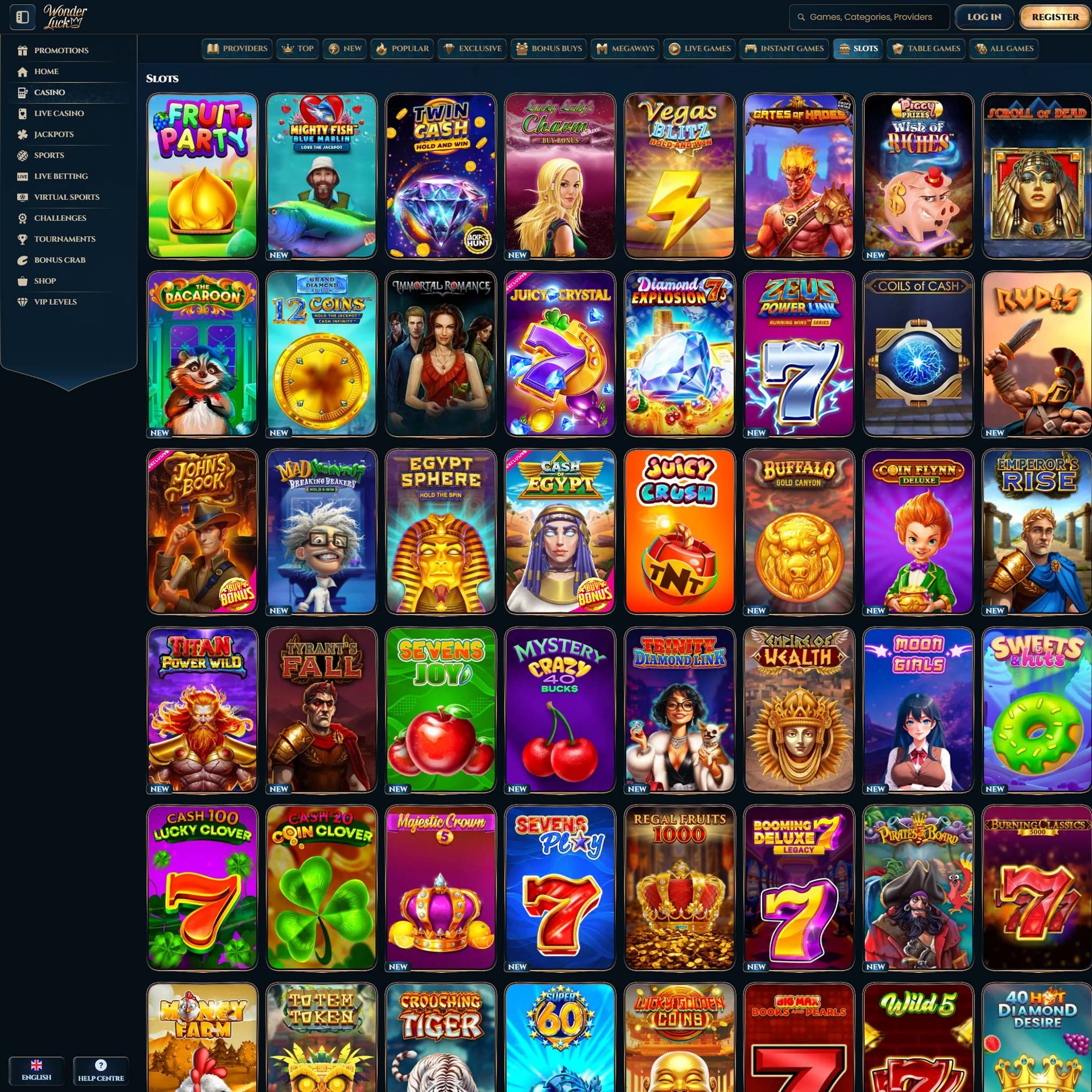 Wonderluck Casino review by Mr. Gamble