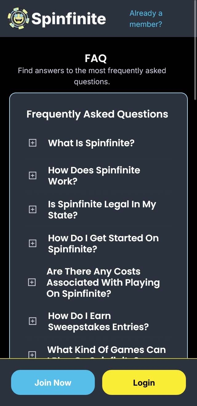 Spinfinite Casino - checked and verified for your benefit
