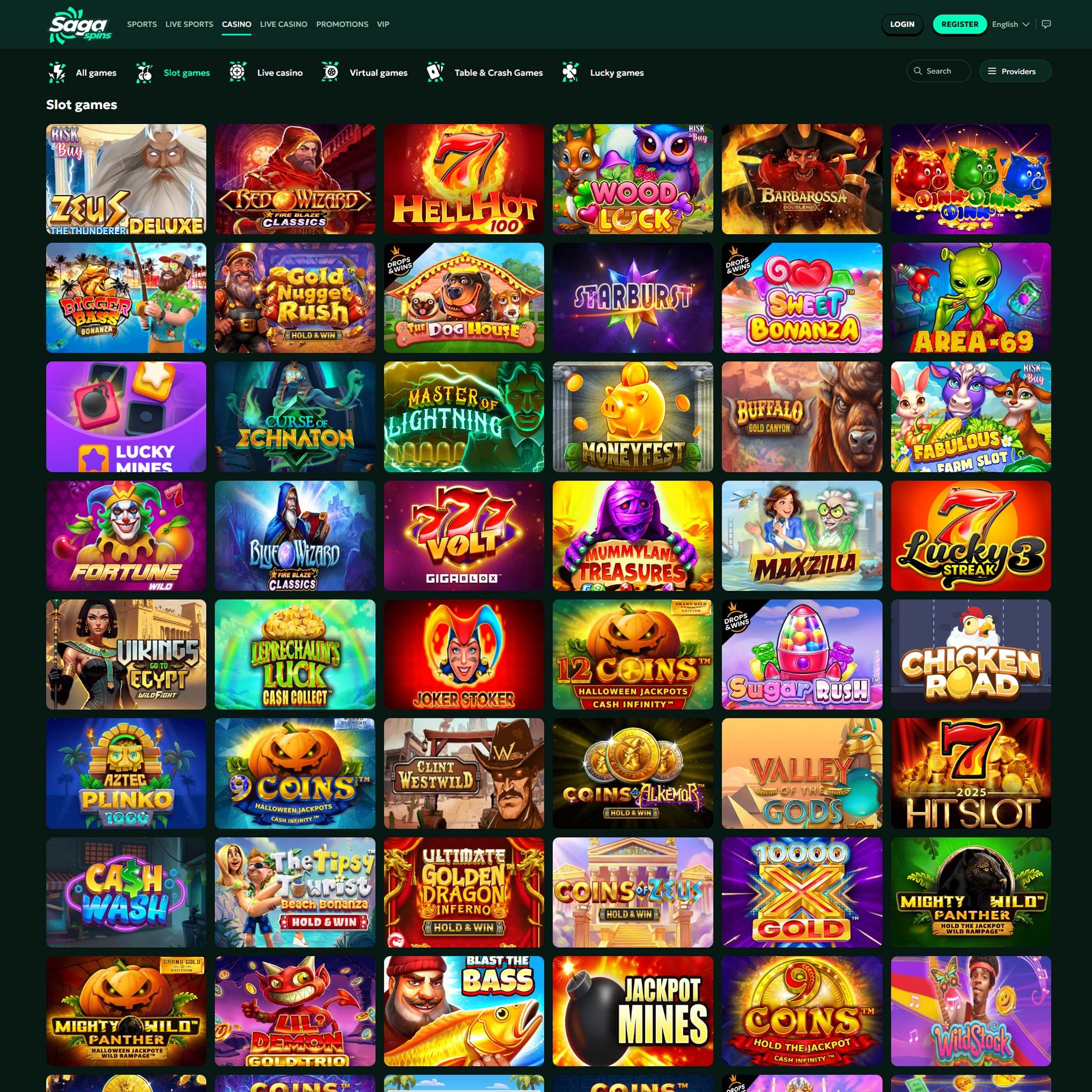 Sagaspins Casino review by Mr. Gamble