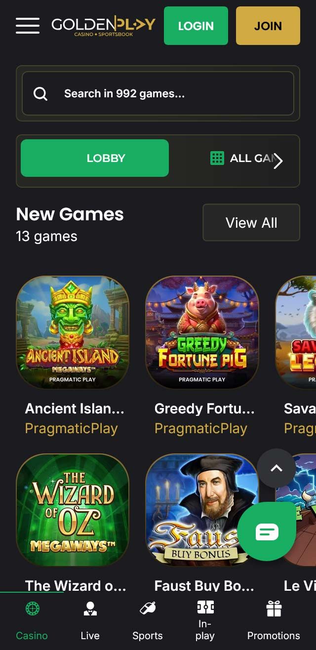 GoldenPlay Casino review lists all the bonuses available for you today
