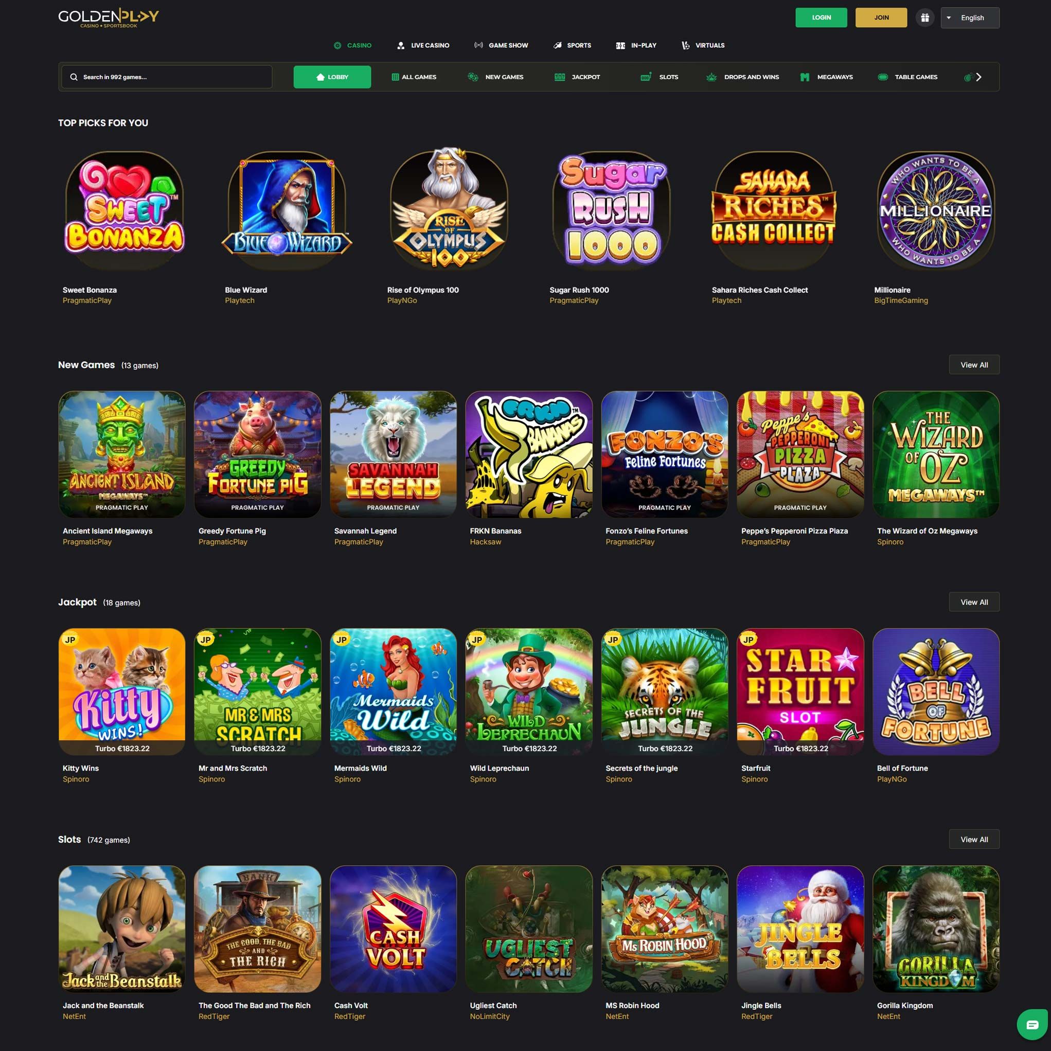 GoldenPlay Casino review by Mr. Gamble