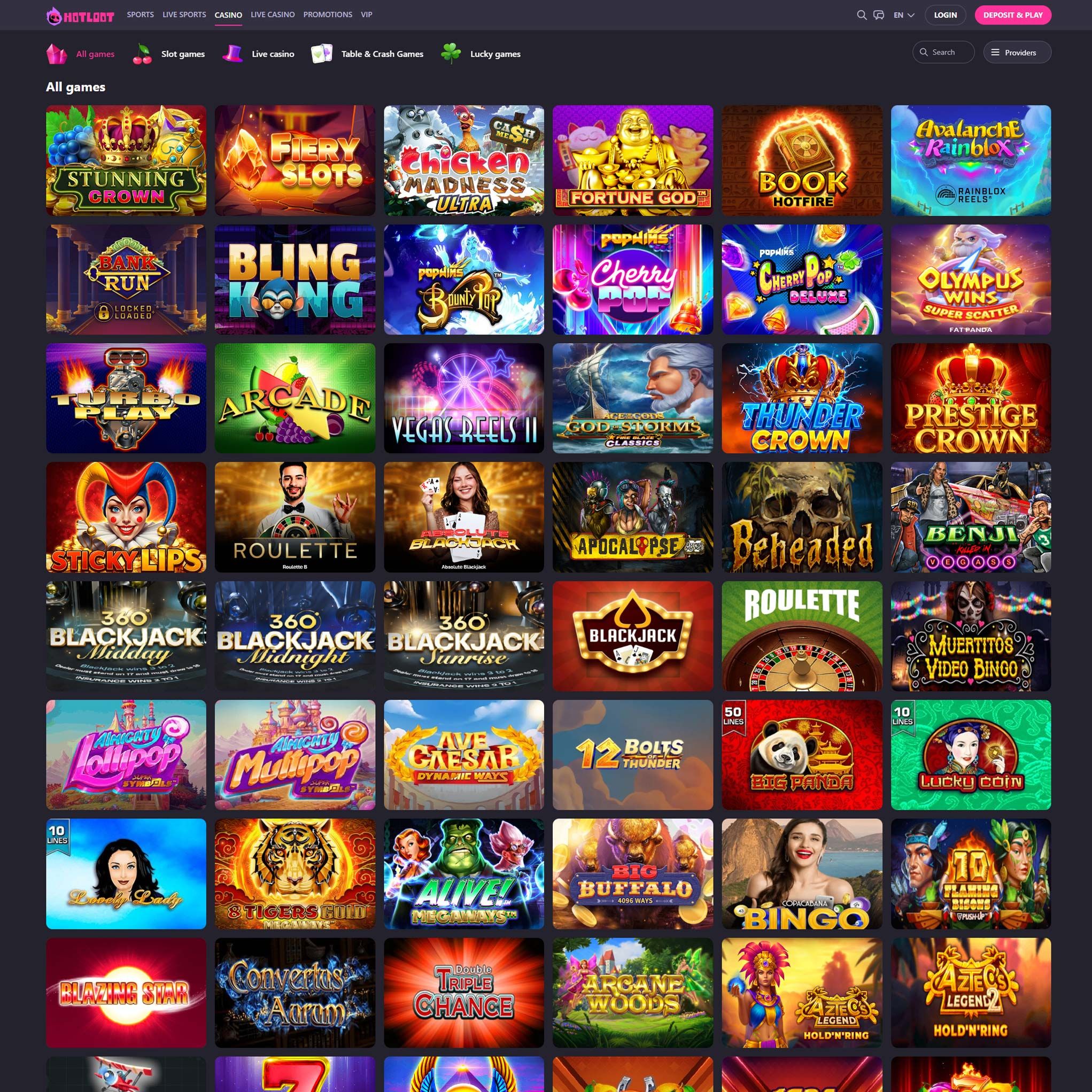 Hotloot Casino review by Mr. Gamble