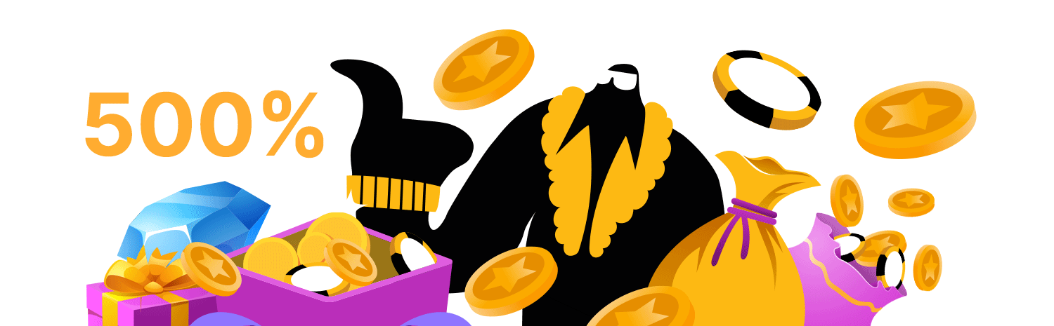 500% Casino Bonus