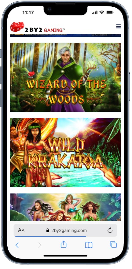 2 By 2 Gaming slots on mobile