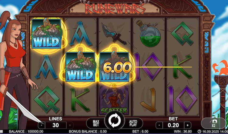 Rune Wars is one of the popular 7Mojos slots
