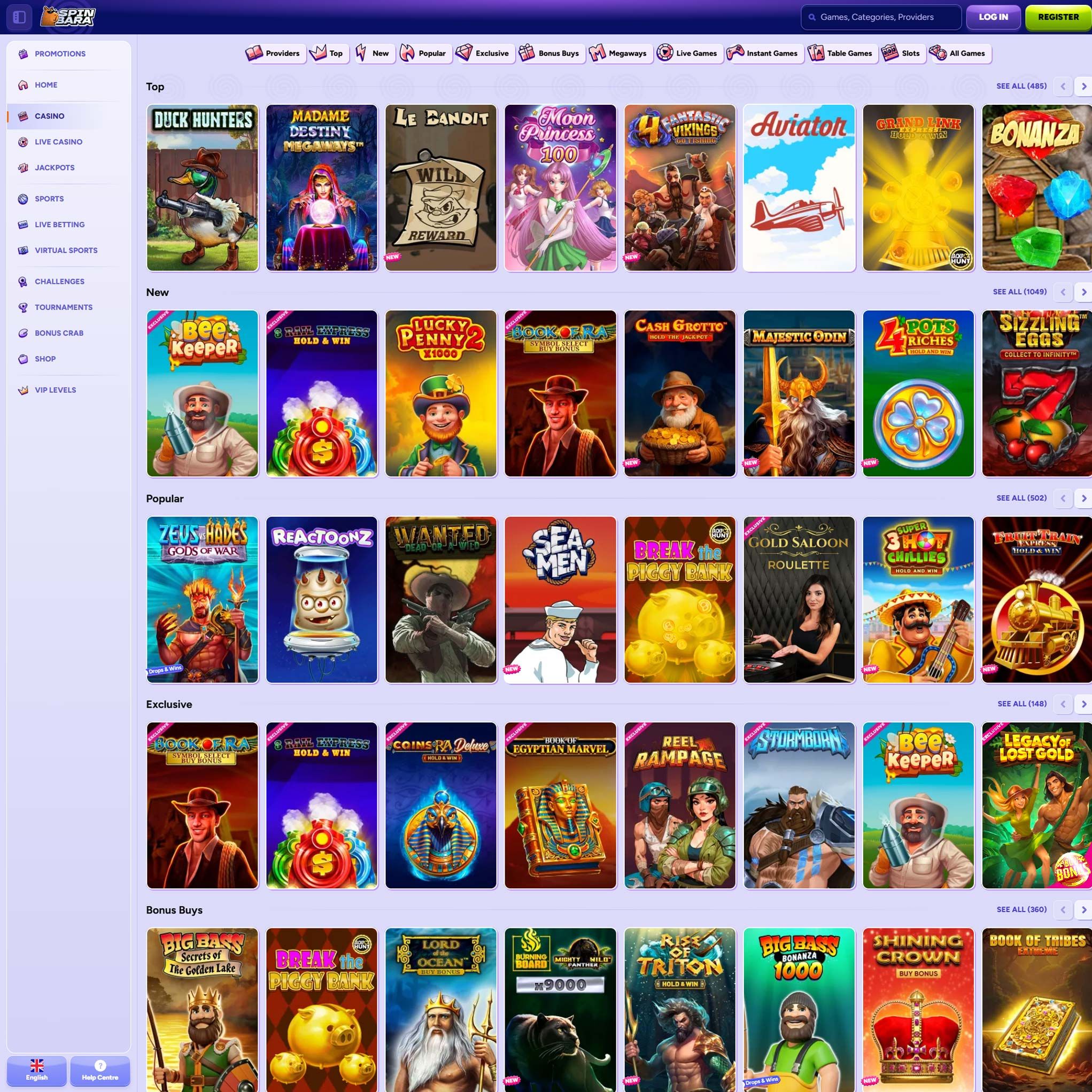 SpinBara Casino review by Mr. Gamble