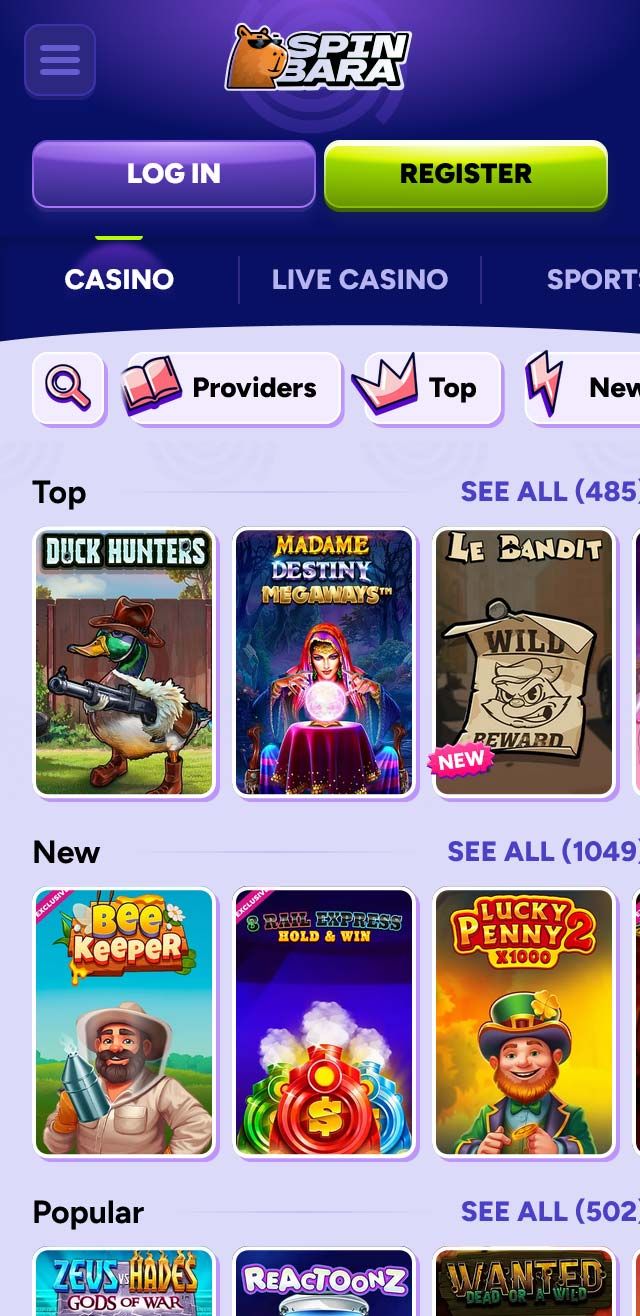SpinBara Casino review lists all the bonuses available for you today