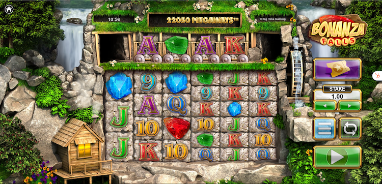 Bonanza Falls is one of the popular Big Time Gaming slots