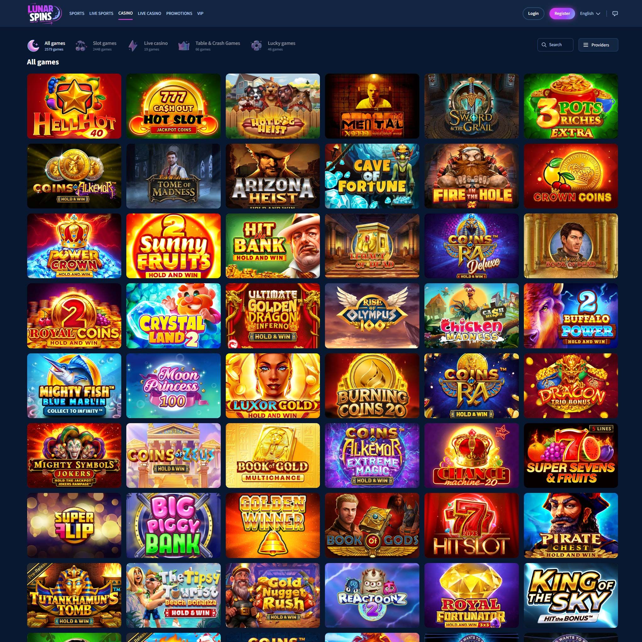 Lunarspins Casino CA review by Mr. Gamble