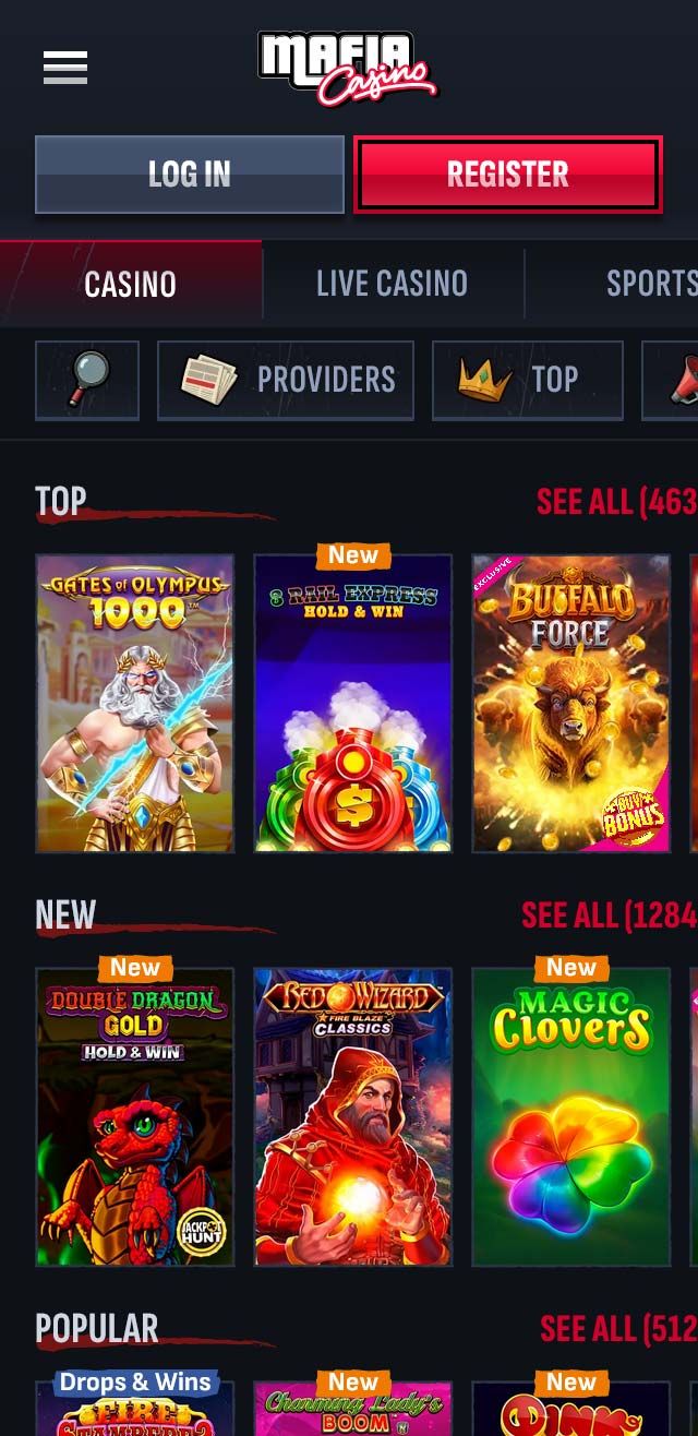 Mafia Casino review lists all the bonuses available for you today