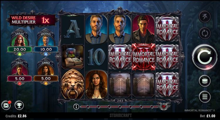 Games Global slot game Immortal Romance II