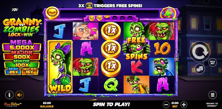 Games Global slot Granny vs Zombies