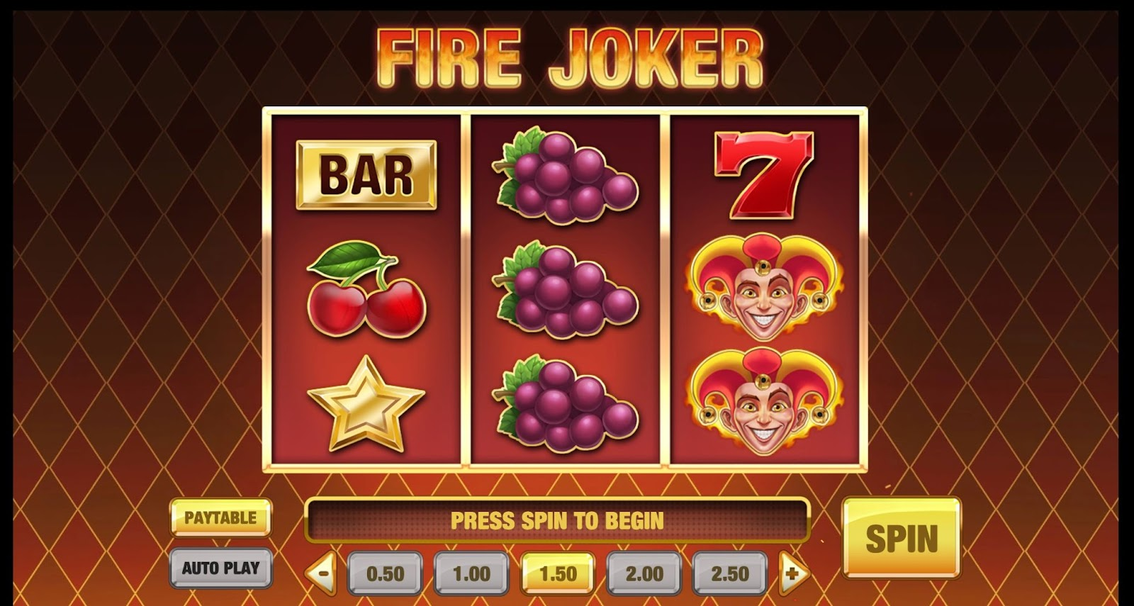 Fire Joker by Play'n GO gameplay