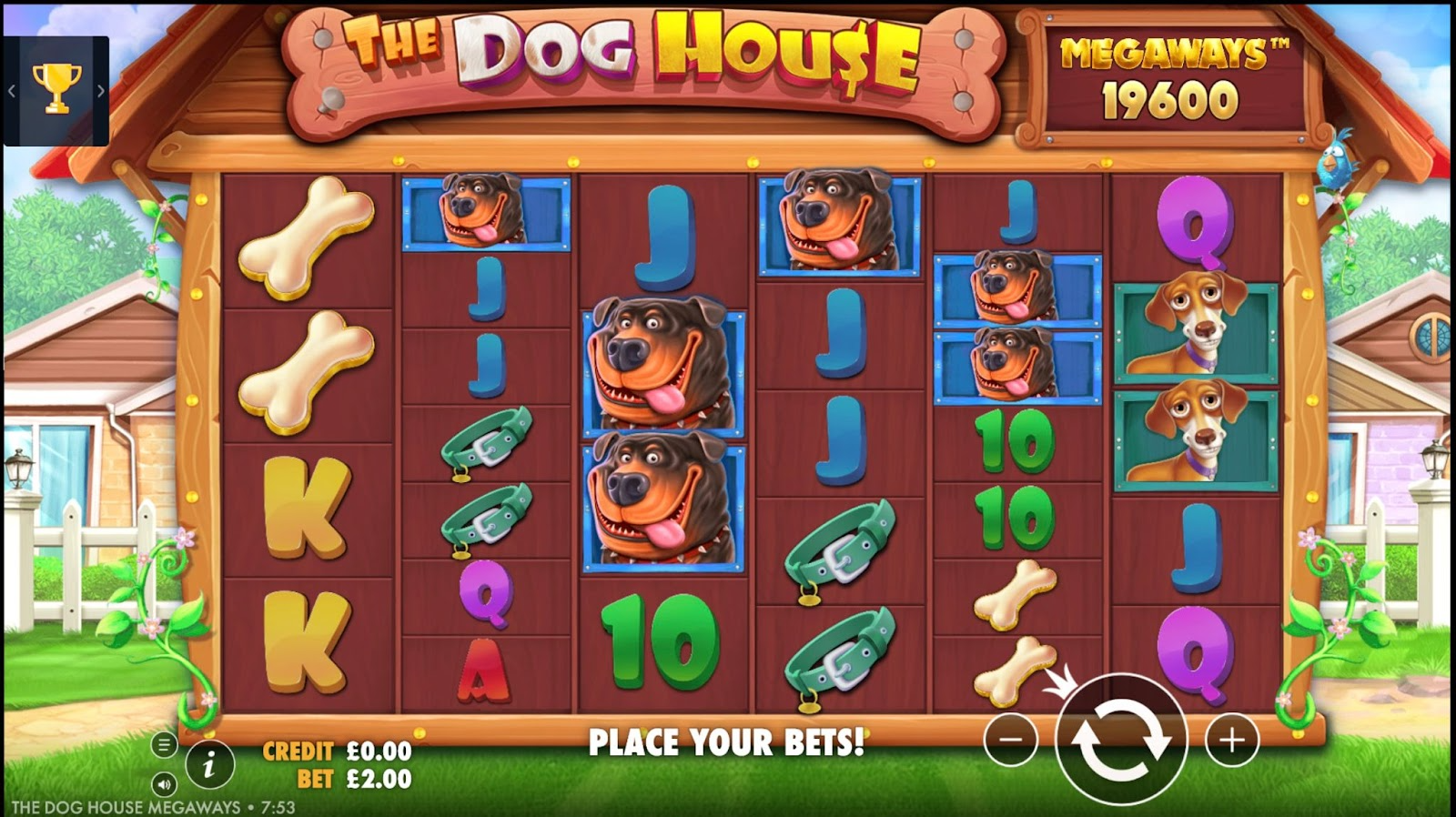 Playing The Dog House Megaways slot online
