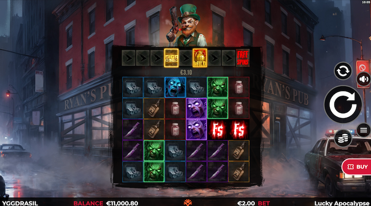 Lucky Apocalypse Gigablox is one of the top Yggdrasil Gaming slots