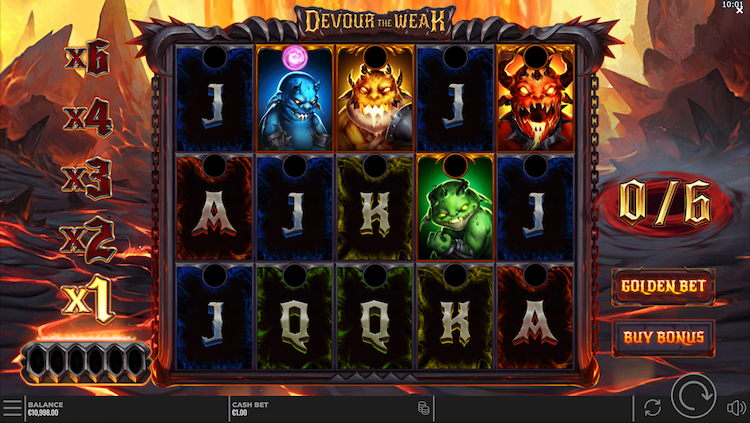 Yggdrasil games include Devour the Weak
