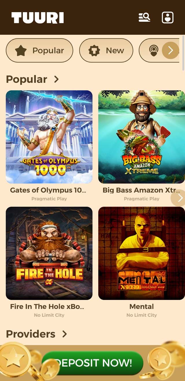 Tuuri Casino review lists all the bonuses available for you today
