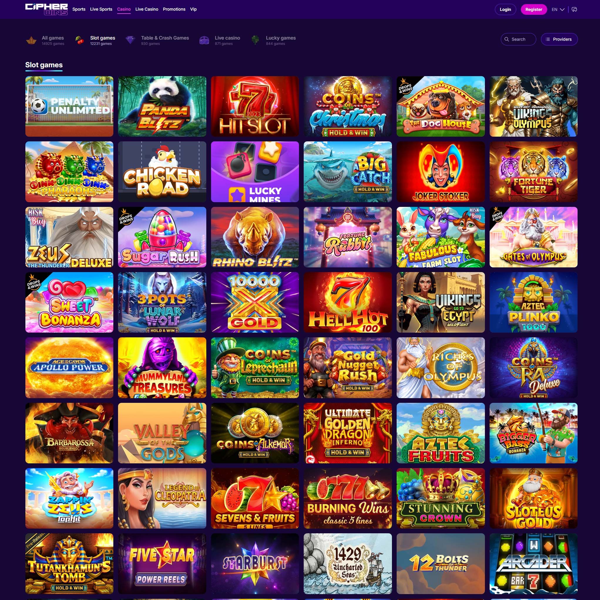 Cipherwins Casino review by Mr. Gamble