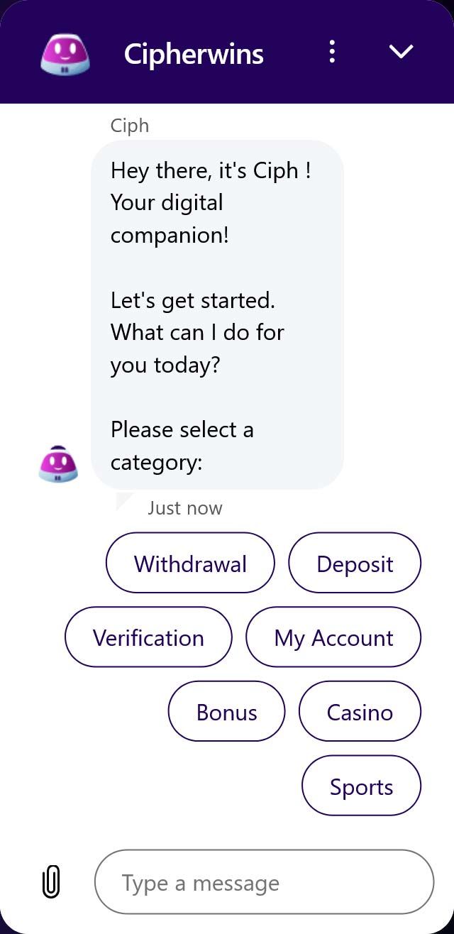 Cipherwins Casino - checked and verified for your benefit