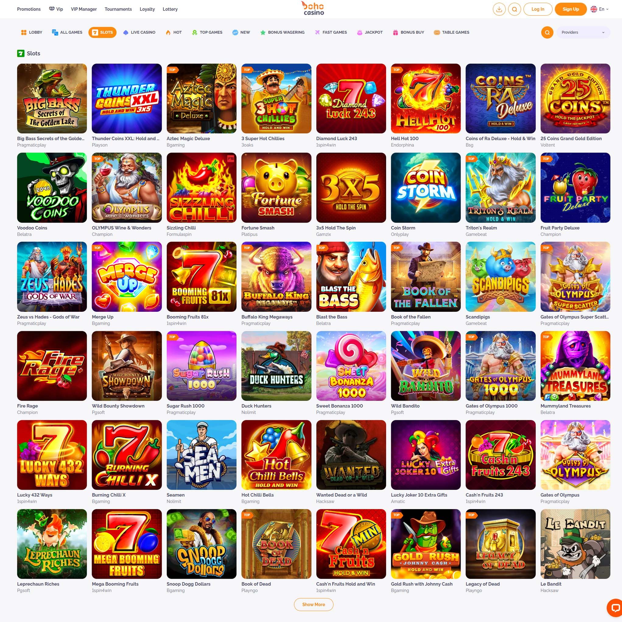 Boho Casino review by Mr. Gamble