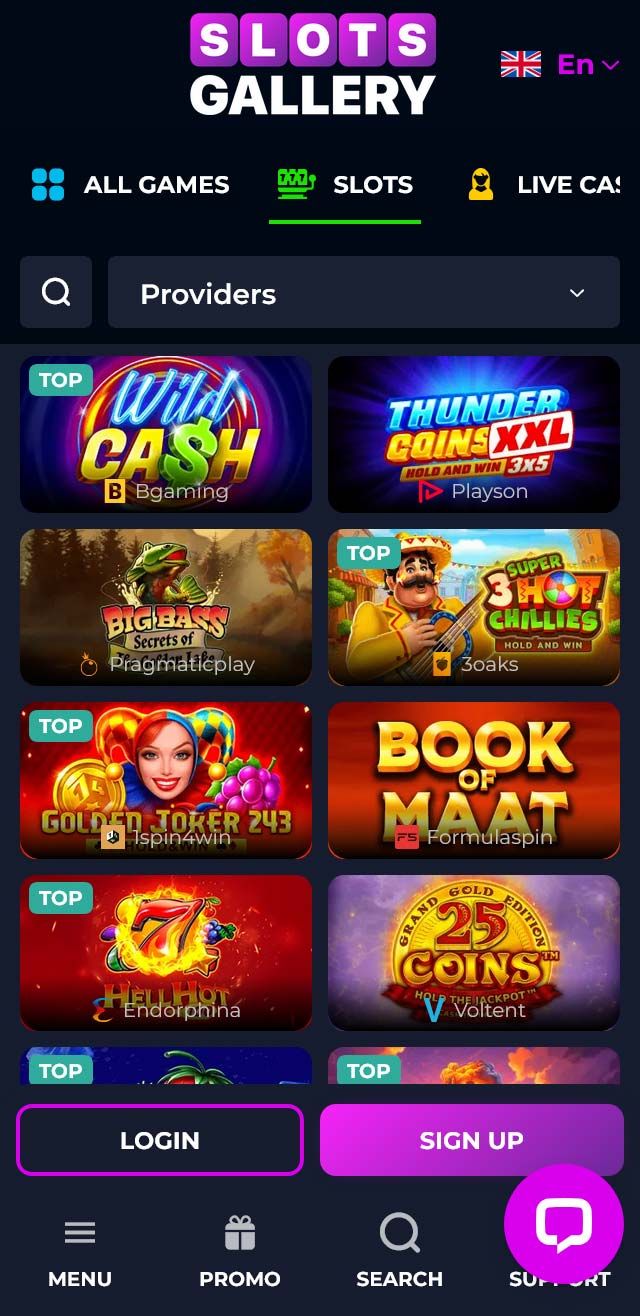 Slotsgallery Casino review lists all the bonuses available for you today