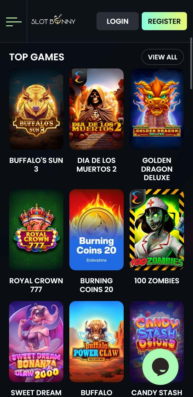 Slot Bunny Casino review lists all the bonuses available for you today