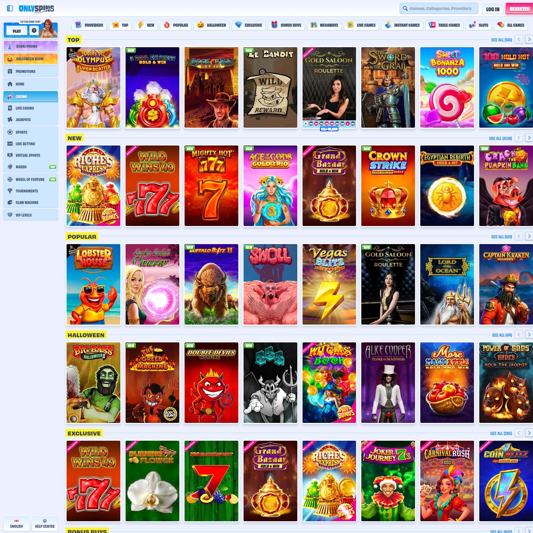 Onlyspins Casino CA review by Mr. Gamble