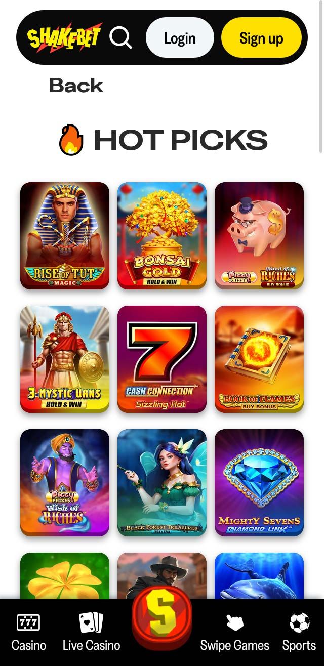 ShakeBet Casino review lists all the bonuses available for you today