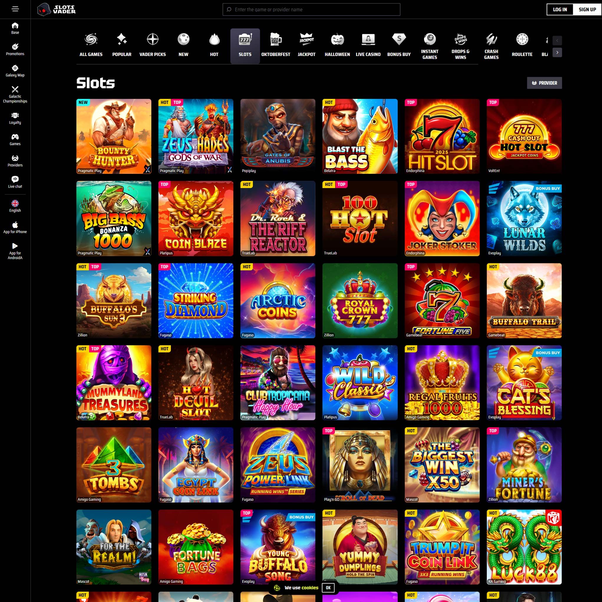 Slotsvader Casino review by Mr. Gamble