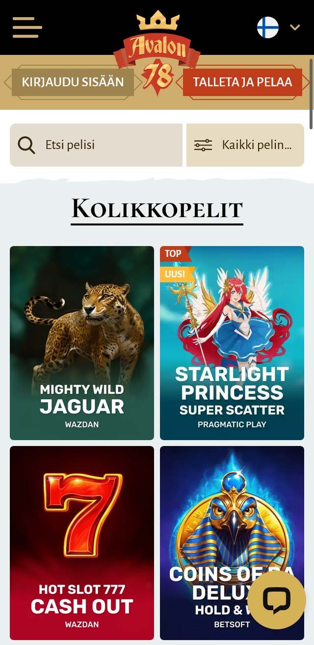 Avalon78 Casino arvostelu listaa kaikki bonukset saatavilla sinulle tänään