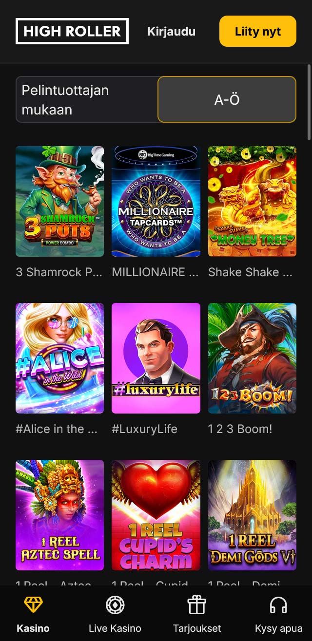 HighRoller Casino arvostelu listaa kaikki bonukset saatavilla sinulle tänään