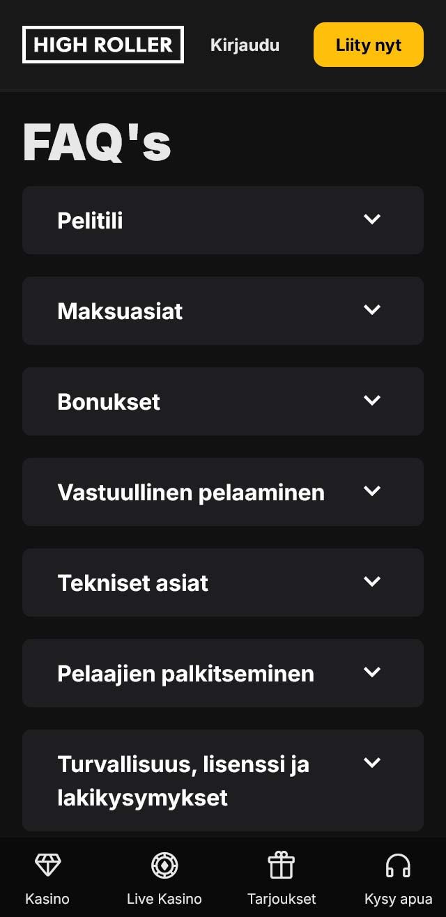 HighRoller Casino tarkistettu ja todennettu hyödyksesi