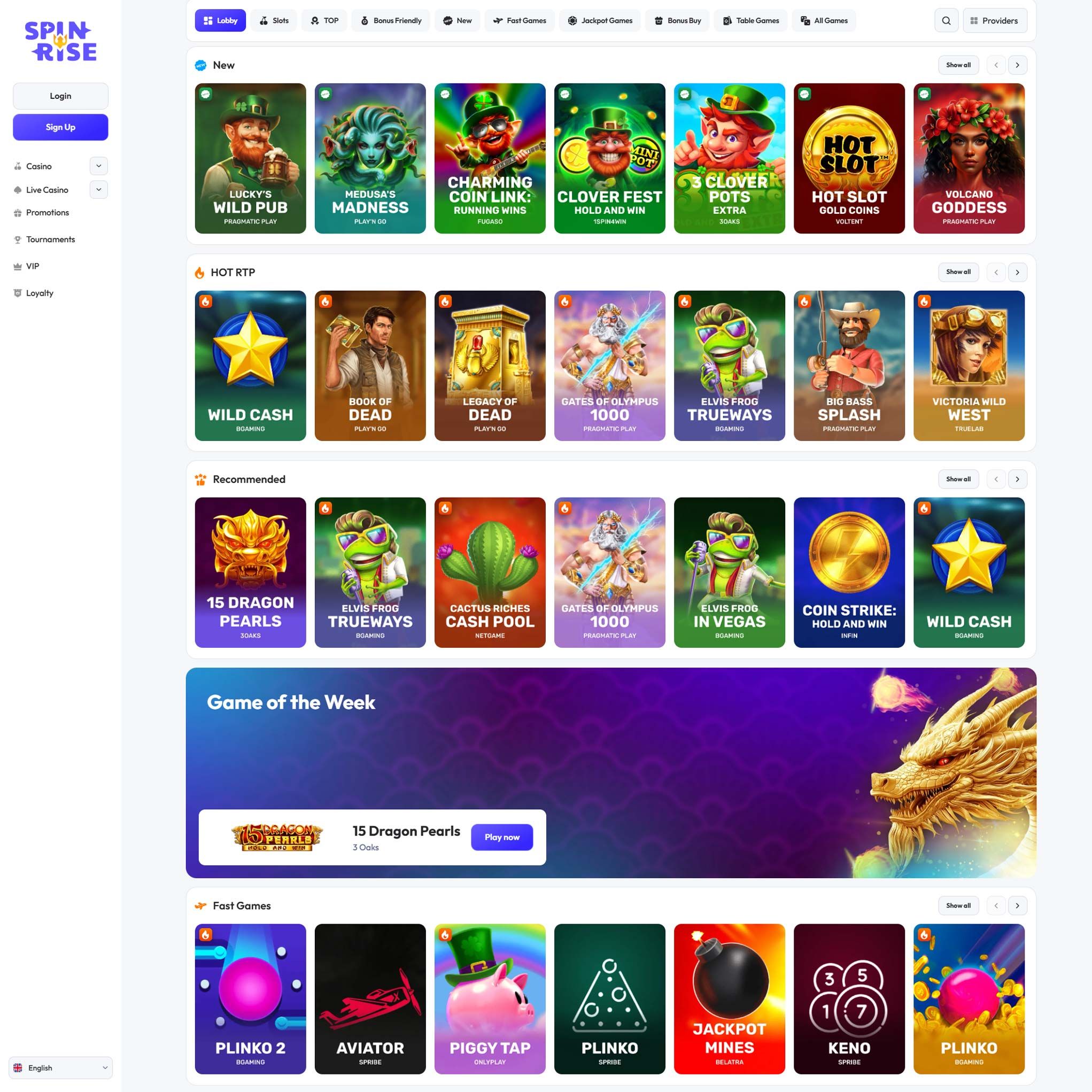 Spinrise Casino review by Mr. Gamble