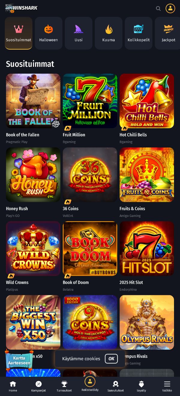 Winshark Casino tarkistettu ja todennettu hyödyksesi