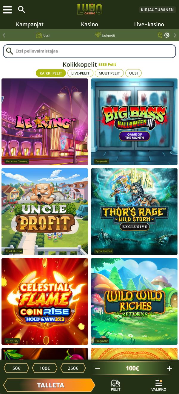 Lumo Casino tarkistettu ja todennettu hyödyksesi