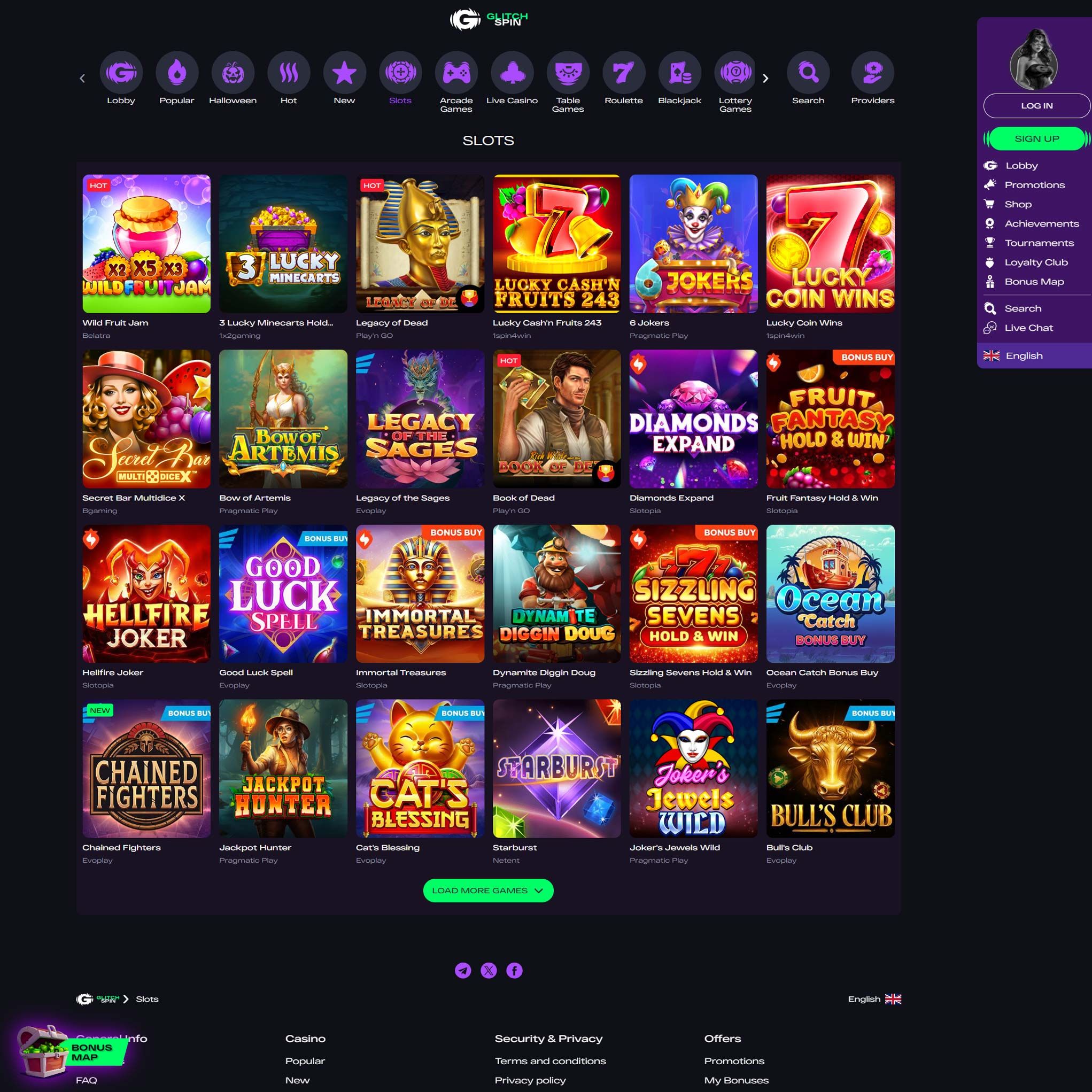 GlitchSpin Casino review by Mr. Gamble