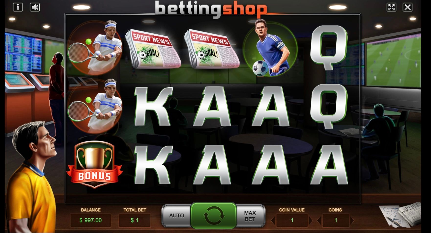 Betsolutions Slot Betting Shop