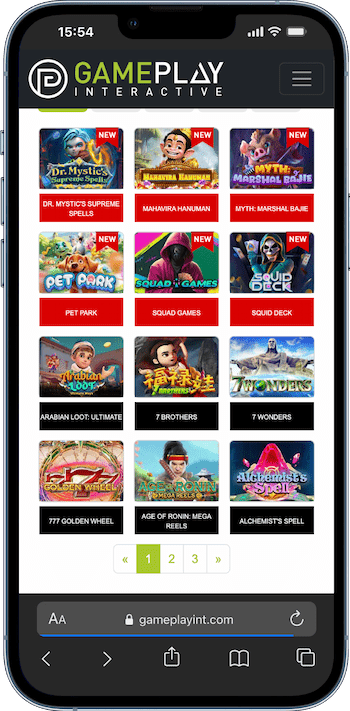 Gameplay Interactive Casino Games