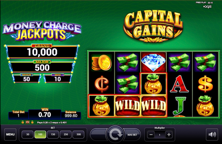 Top AGS Slot Capital Gains
