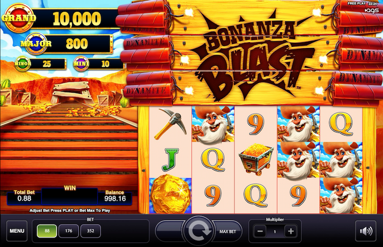 Best AGS Mining Slot: Bonanza Blast