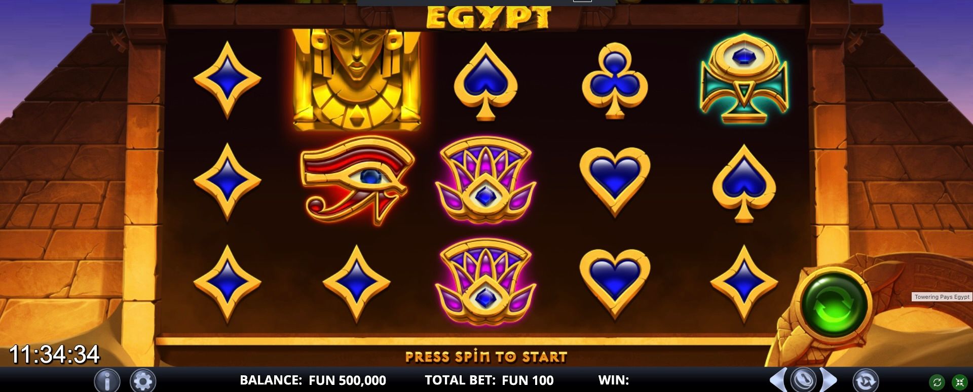 Towering Pays Games Lab Slot Towering Pays Egypt