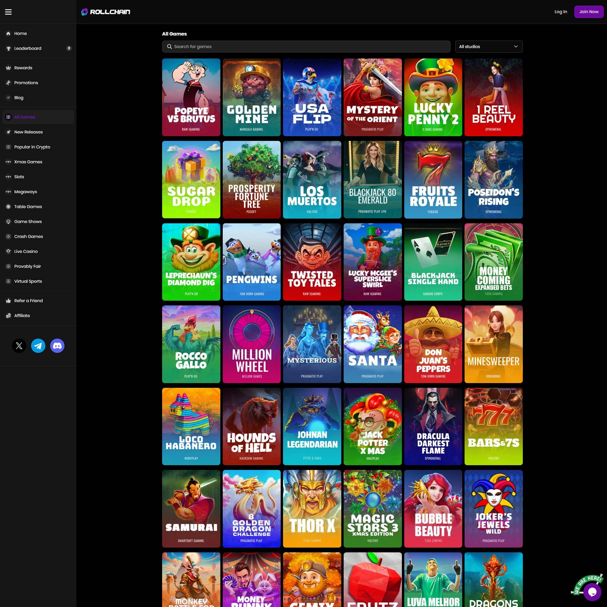 Rollchain Casino review by Mr. Gamble