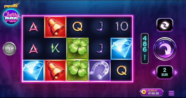 CherryPop is the best retro casino slot game from AvatarUX