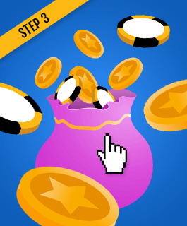 Activate the 120 free spin offer