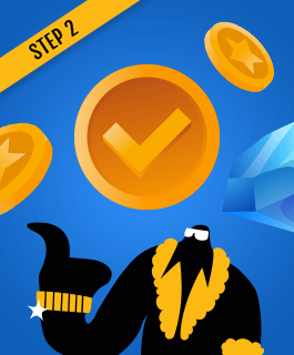 Verify details to claim the 120 free spins bonus