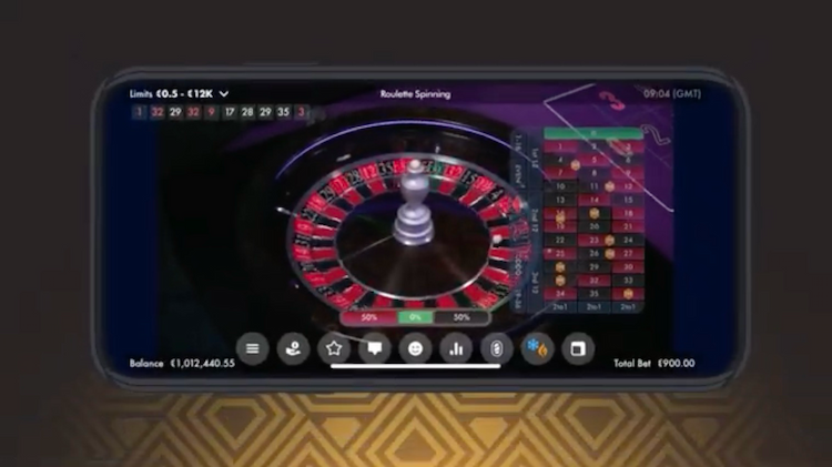 LuckyStreak Roulette game