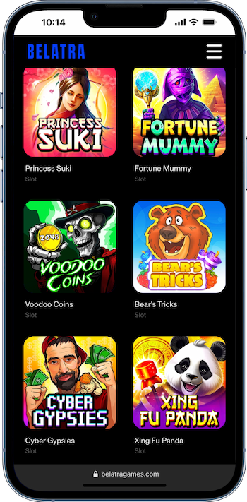 Belatra mobile casino