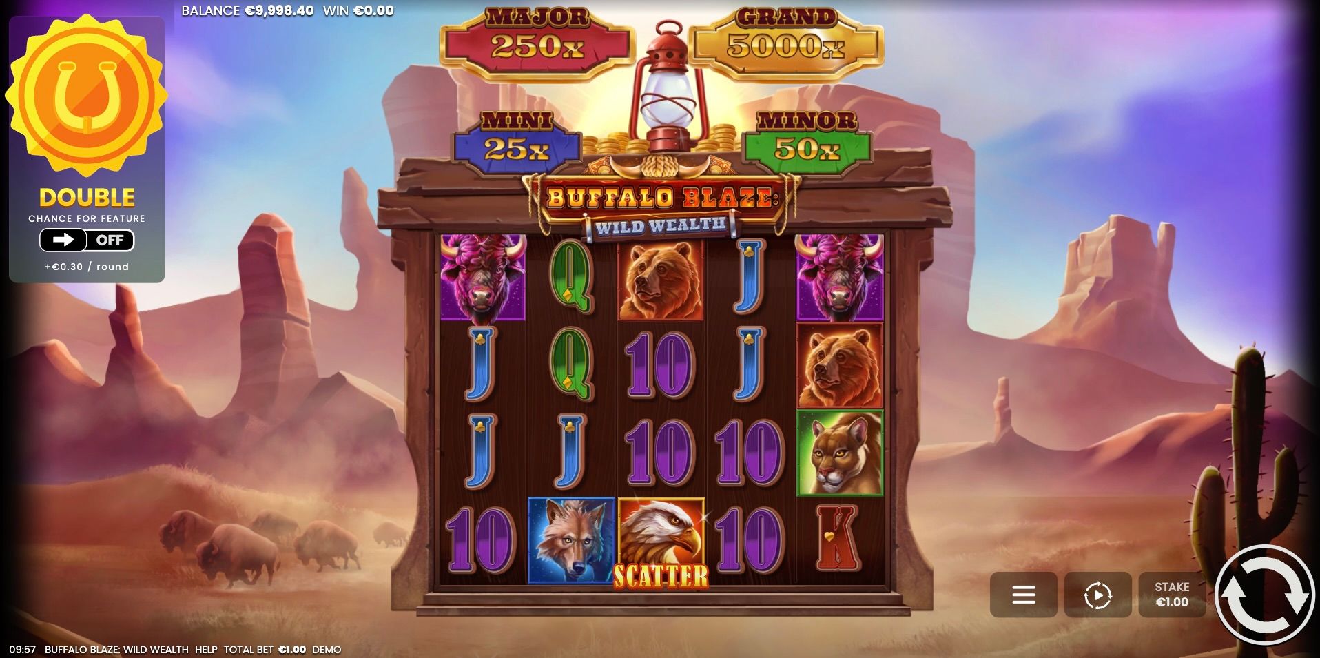 TOctoplay Slot Buffalo Blaze: Wild Wealth