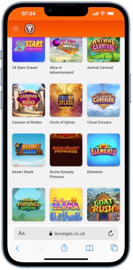 Fantasma Casino Slot Games on Mobile Casino Site