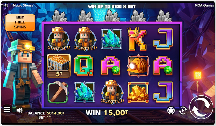 MGA Games Slot Magic Stones